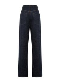 Jean taille haute - Iconic Navy