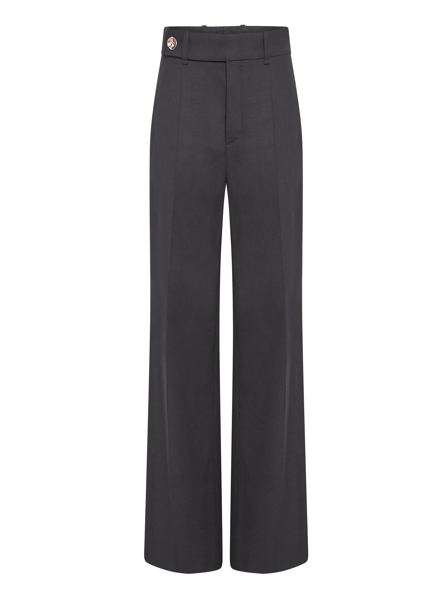 Pantalon en laine extensible - Marine