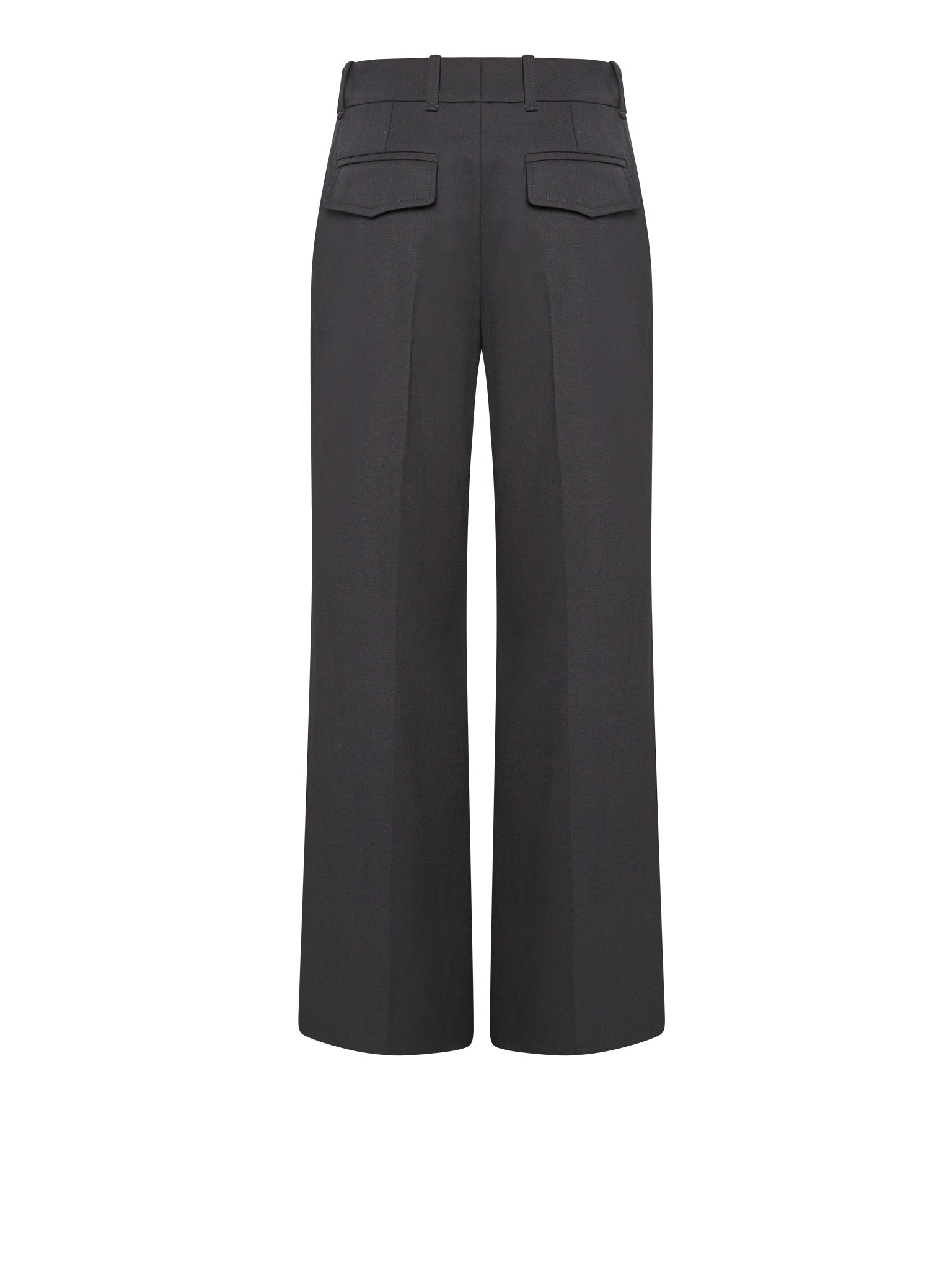 Pantalon en laine extensible - Marine