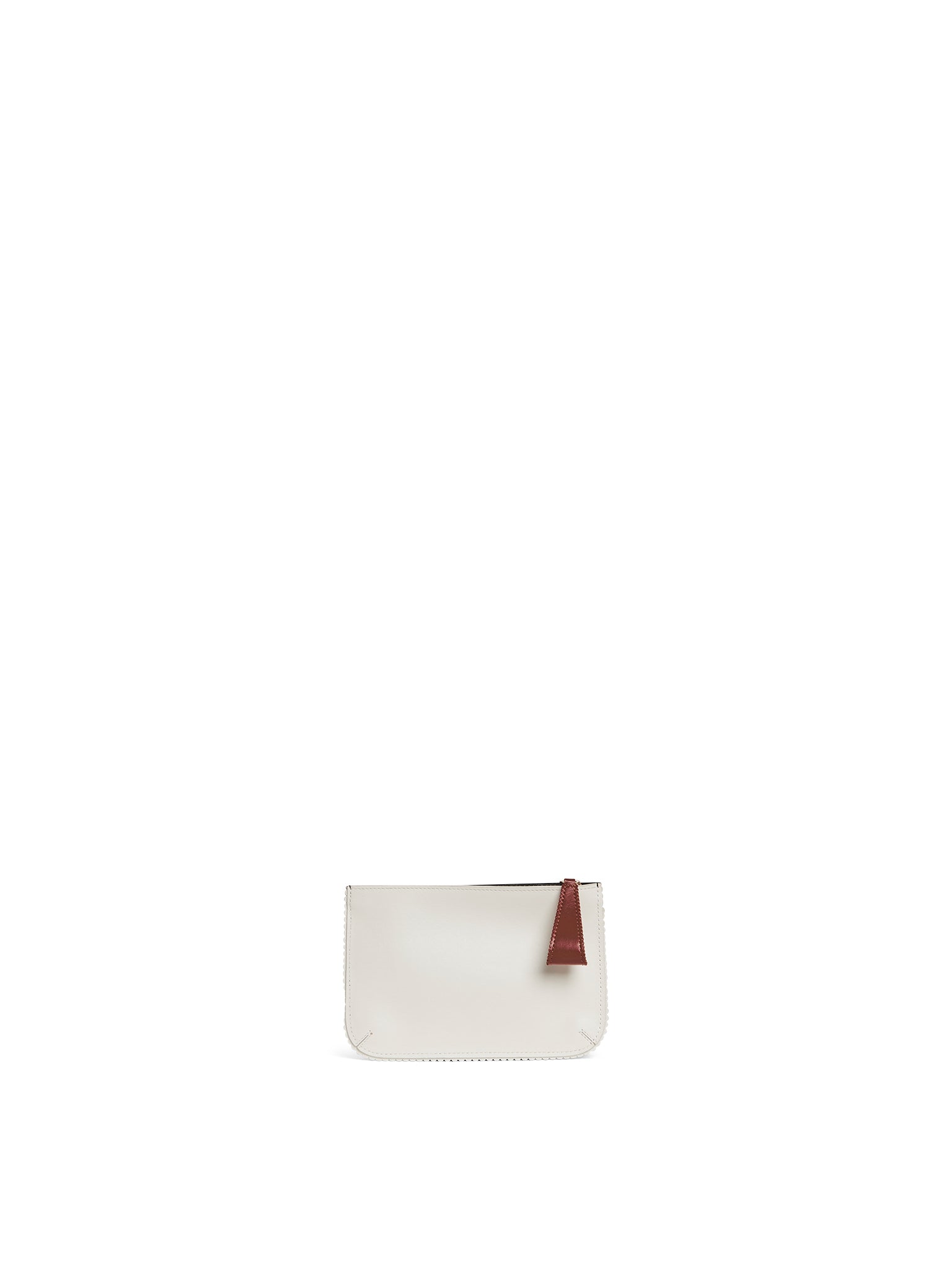 Pochette Linda en cuir brillant tricolore - Black