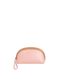 Pochette Linda en cuir - Pale Blush