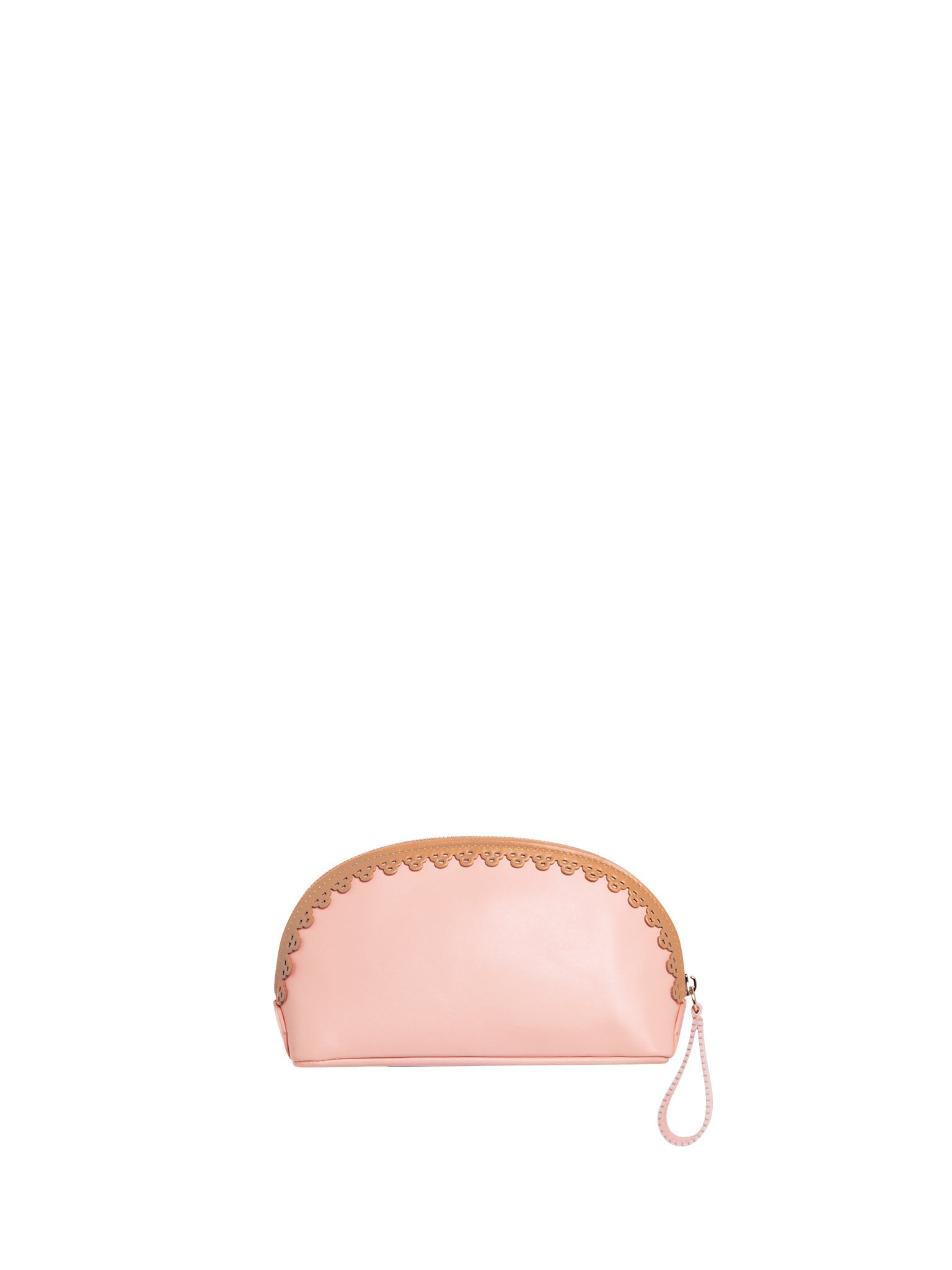 Pochette Linda en cuir - Pale Blush