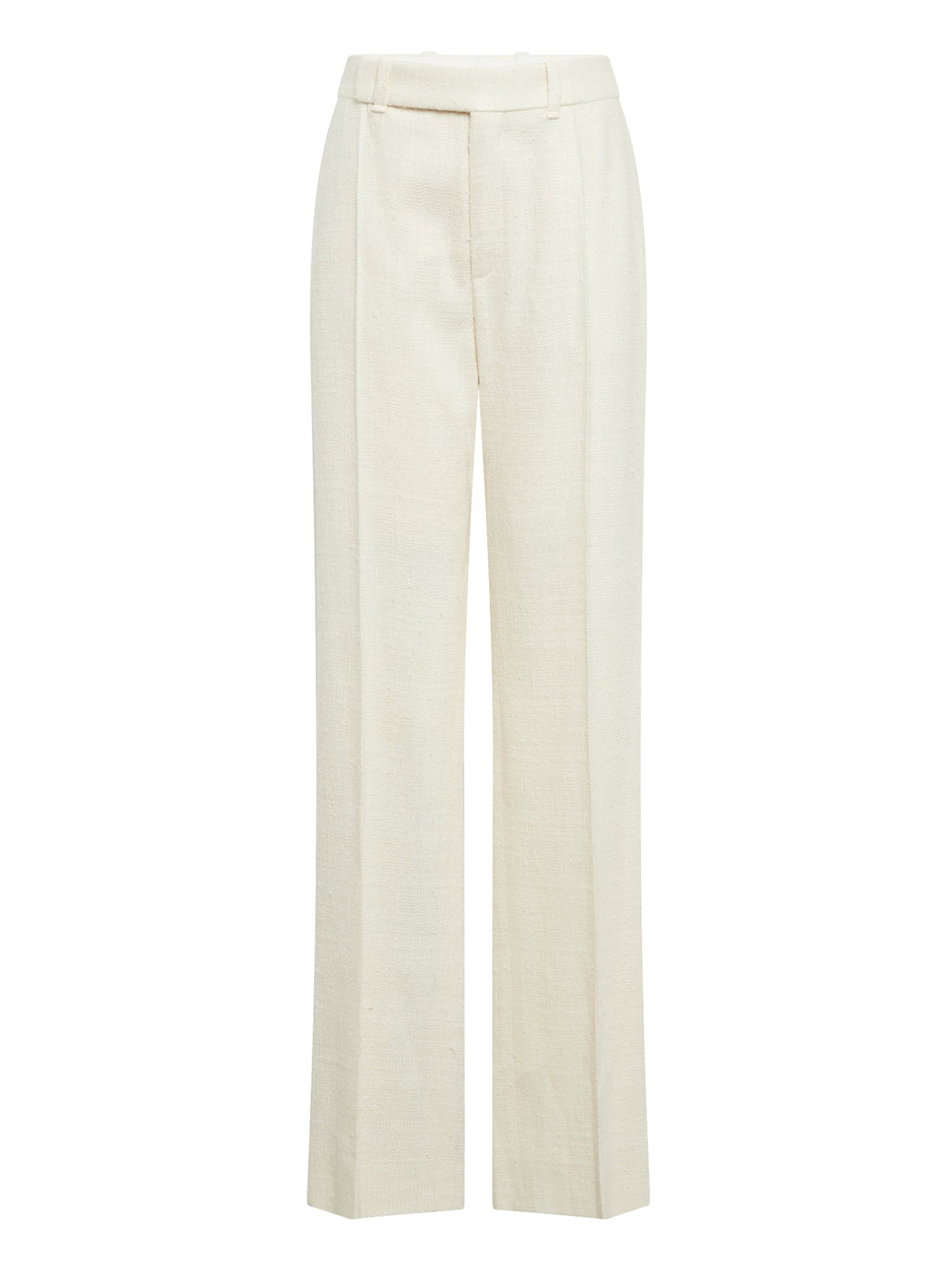 Pantalon à pinces en soie - Vanilla Ice