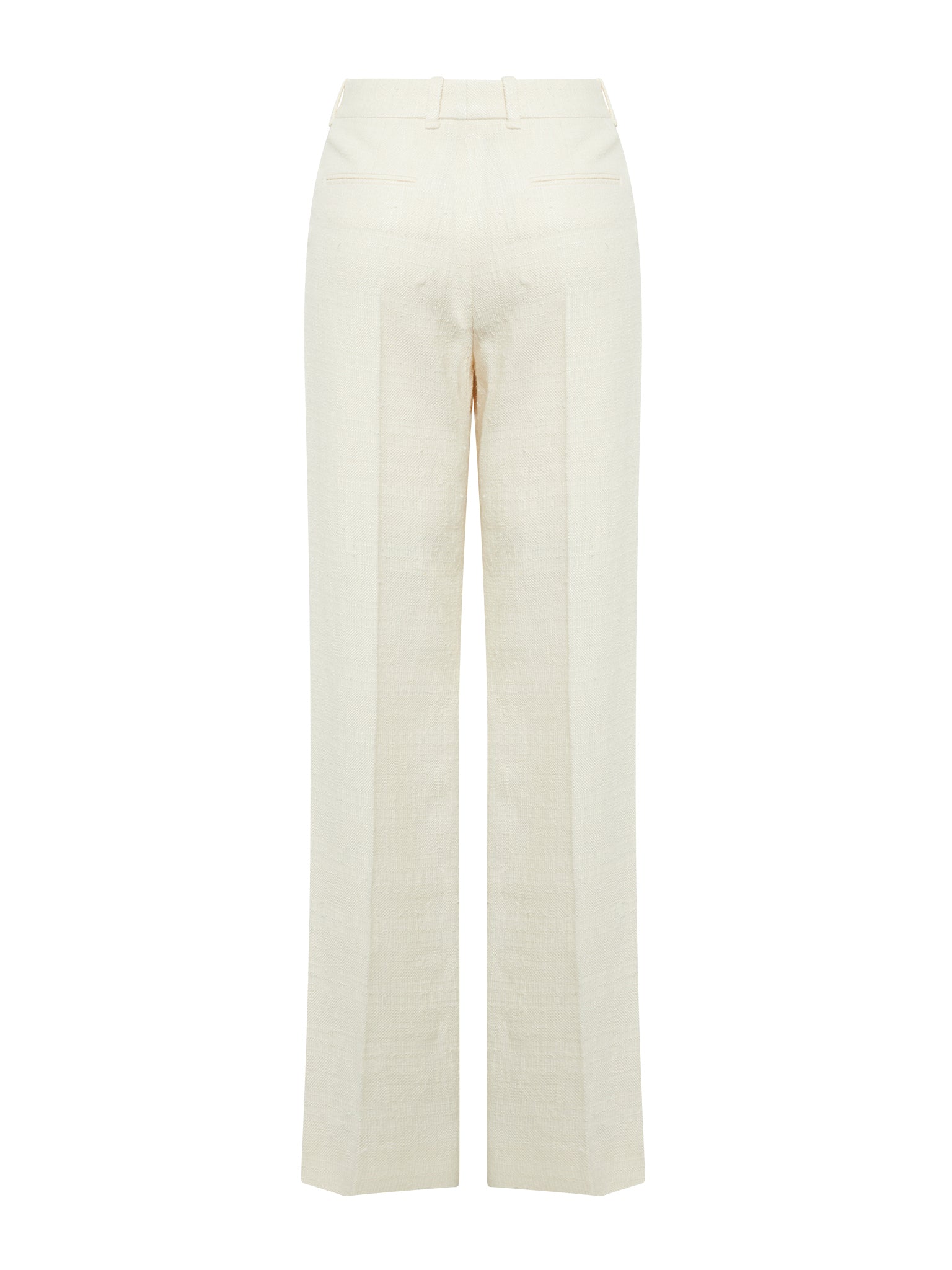 Pantalon à pinces en soie - Vanilla Ice