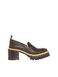 Mocassins à talons Mahalia en cuir - Koc & Testa Di Moro