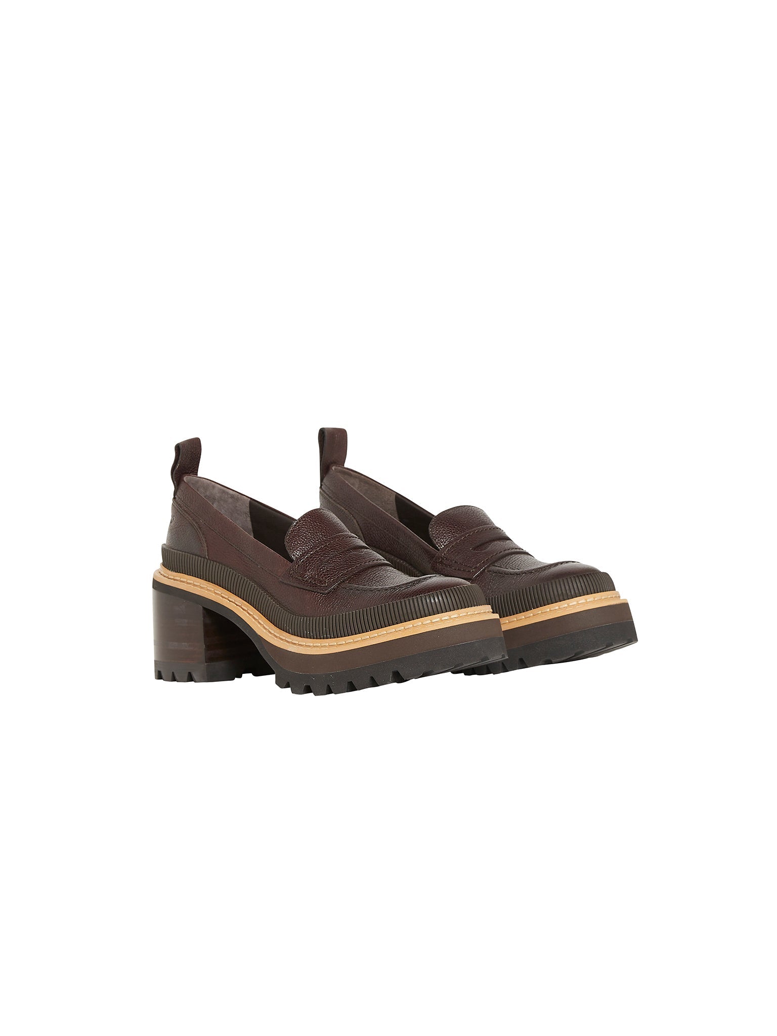 Mocassins à talons Mahalia en cuir - Koc & Testa Di Moro