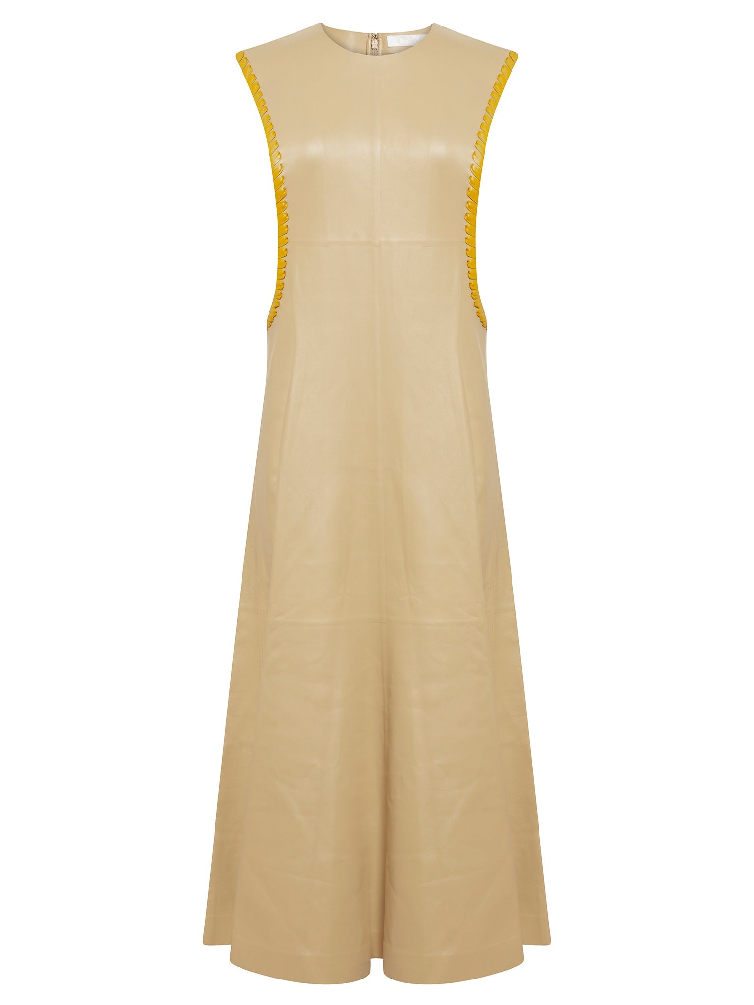 Robe classique en cuir nappa - Soleil de Septembre