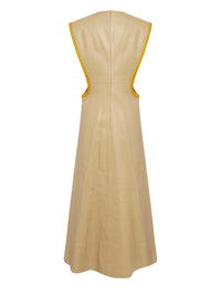 Robe classique en cuir nappa - Soleil de Septembre
