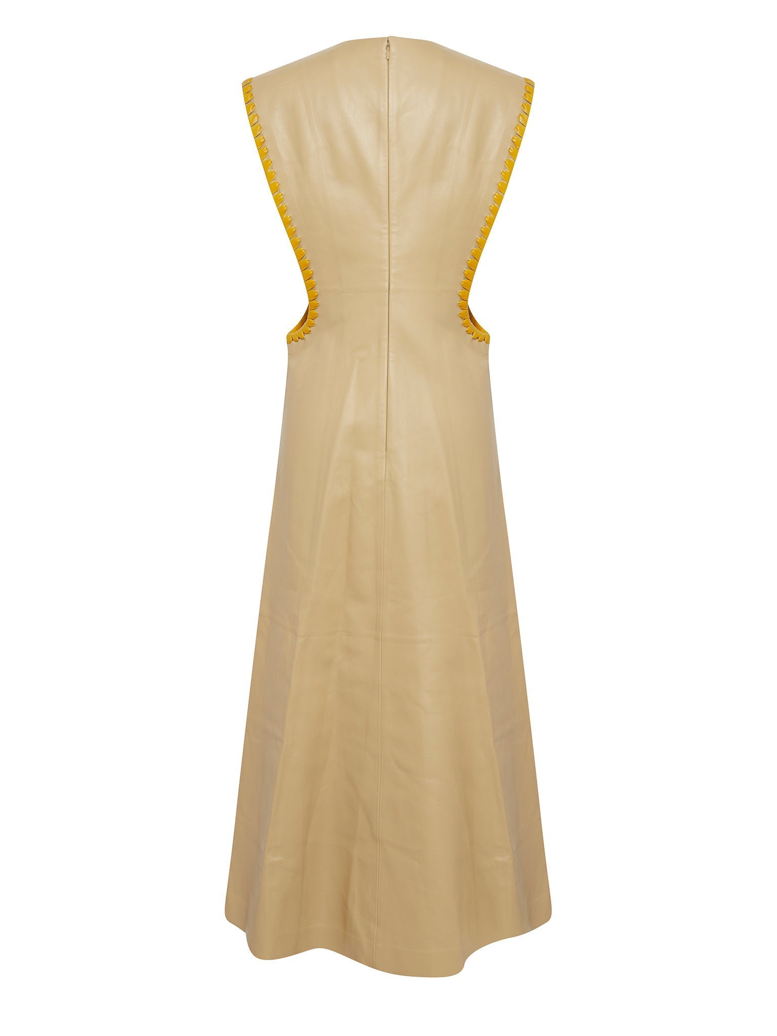 Robe classique en cuir nappa - Soleil de Septembre