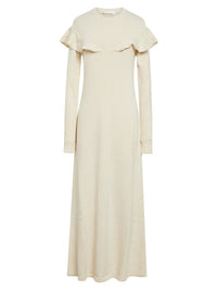 Robe en cachemire recyclé - Poudre Blanche