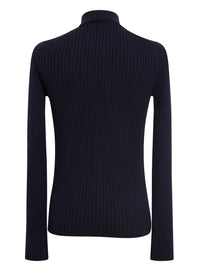 Cardigan ajusté en laine - Navy