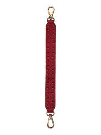 Porte-clés Joan en cuir de vachette grainé - Ardent Pink