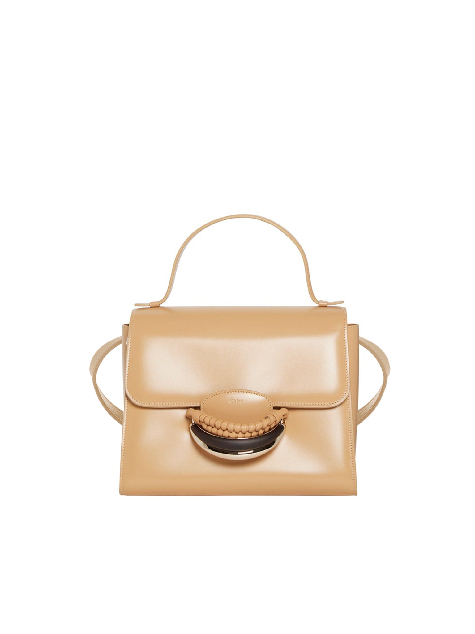 Sac à bandoulière Kattie en cuir - Soft Tan