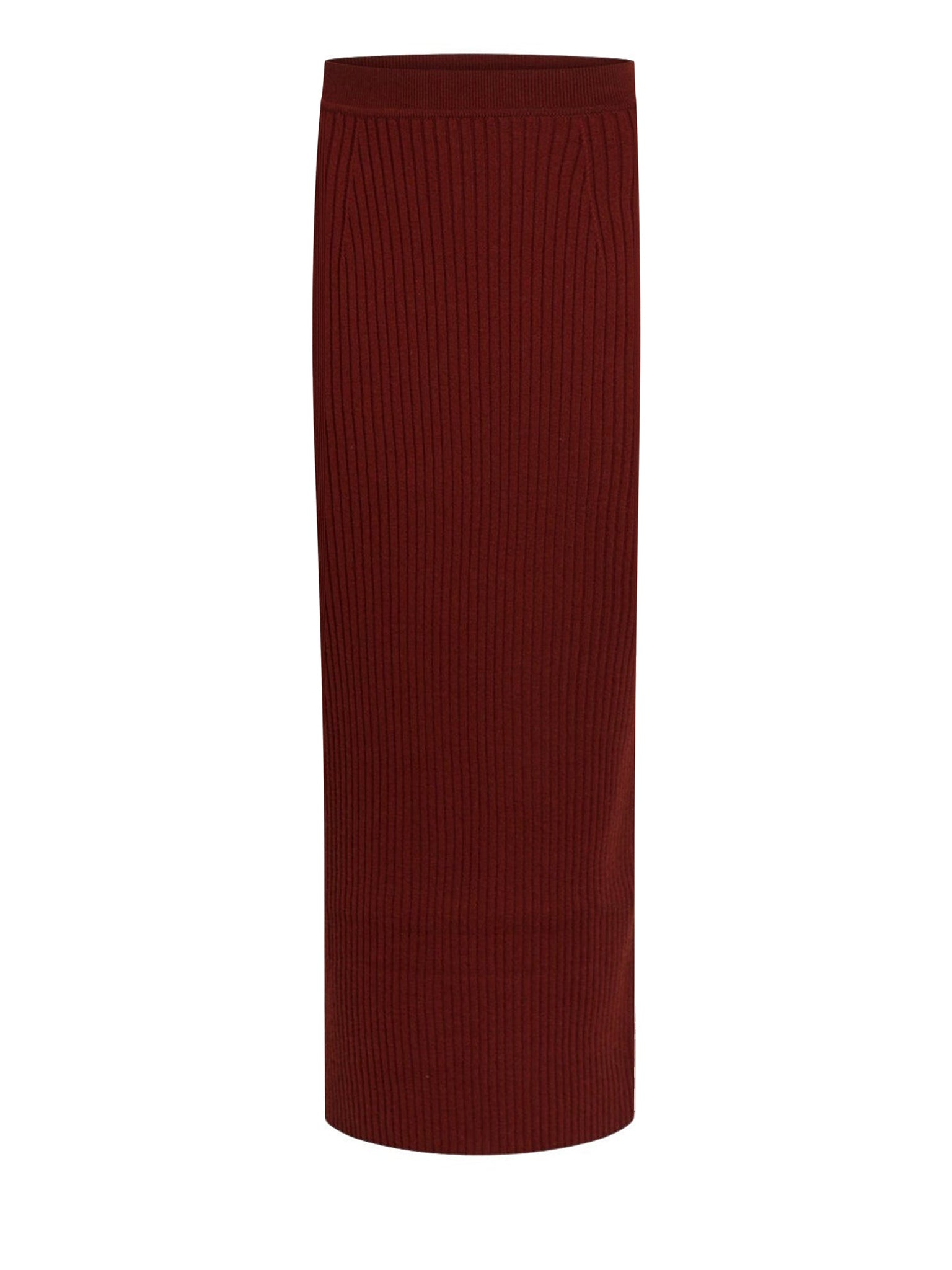 Jupe tube en laine - Dawn Red
