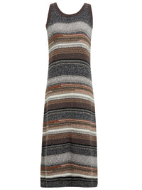 Robe en cachemire - Multicolor Grey