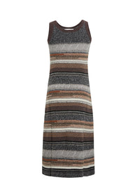 Robe en cachemire - Multicolor Grey
