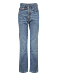 Pantalon en denim circulaire coton et chanvre recyclé - Bleu Sombre