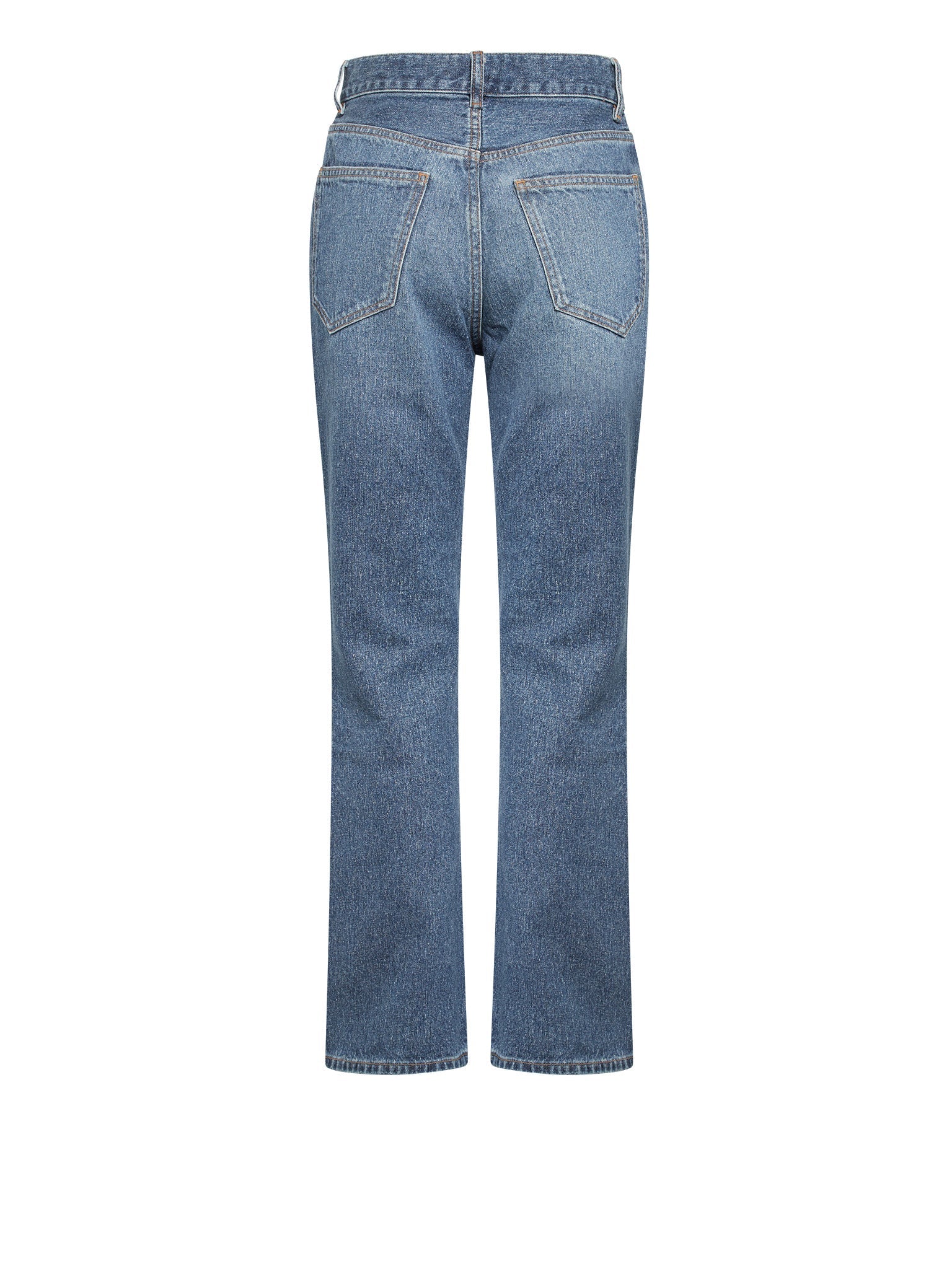 Pantalon en denim circulaire coton et chanvre recyclé - Bleu Sombre