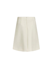 Jupe midi en laine - Iconic Milk