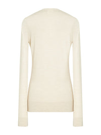 Pull classique en laine - Sandy Beige