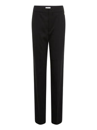 Pantalon slim fit en laine - Black