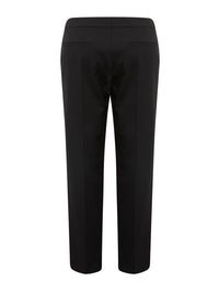 Pantalon slim fit en laine - Black