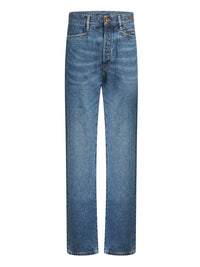 Pantalon en denim circulaire en coton et chanvre recyclé - Dusky Blue
