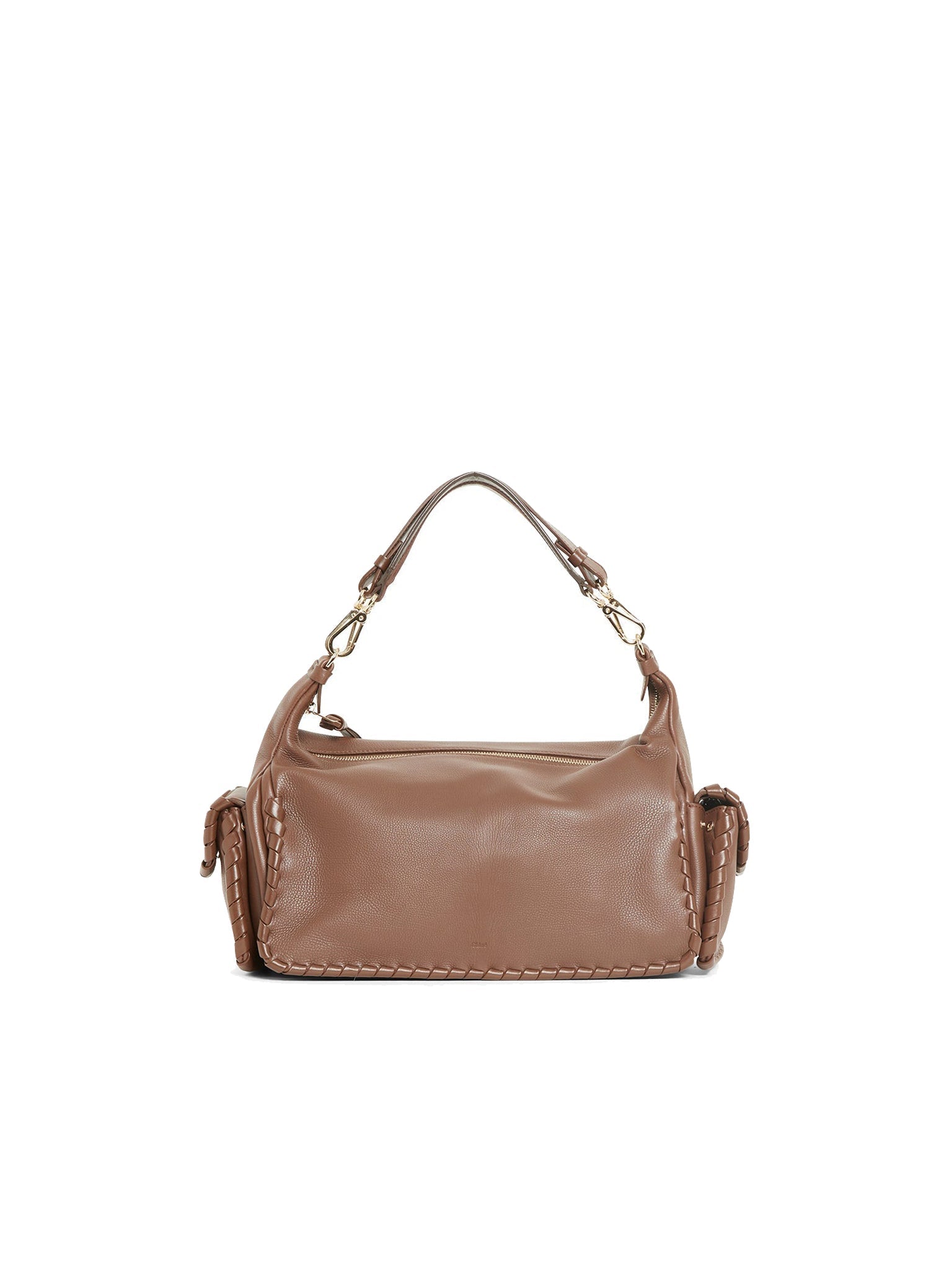 Sac à bandoulière nahir en cuir - Mocha Brown