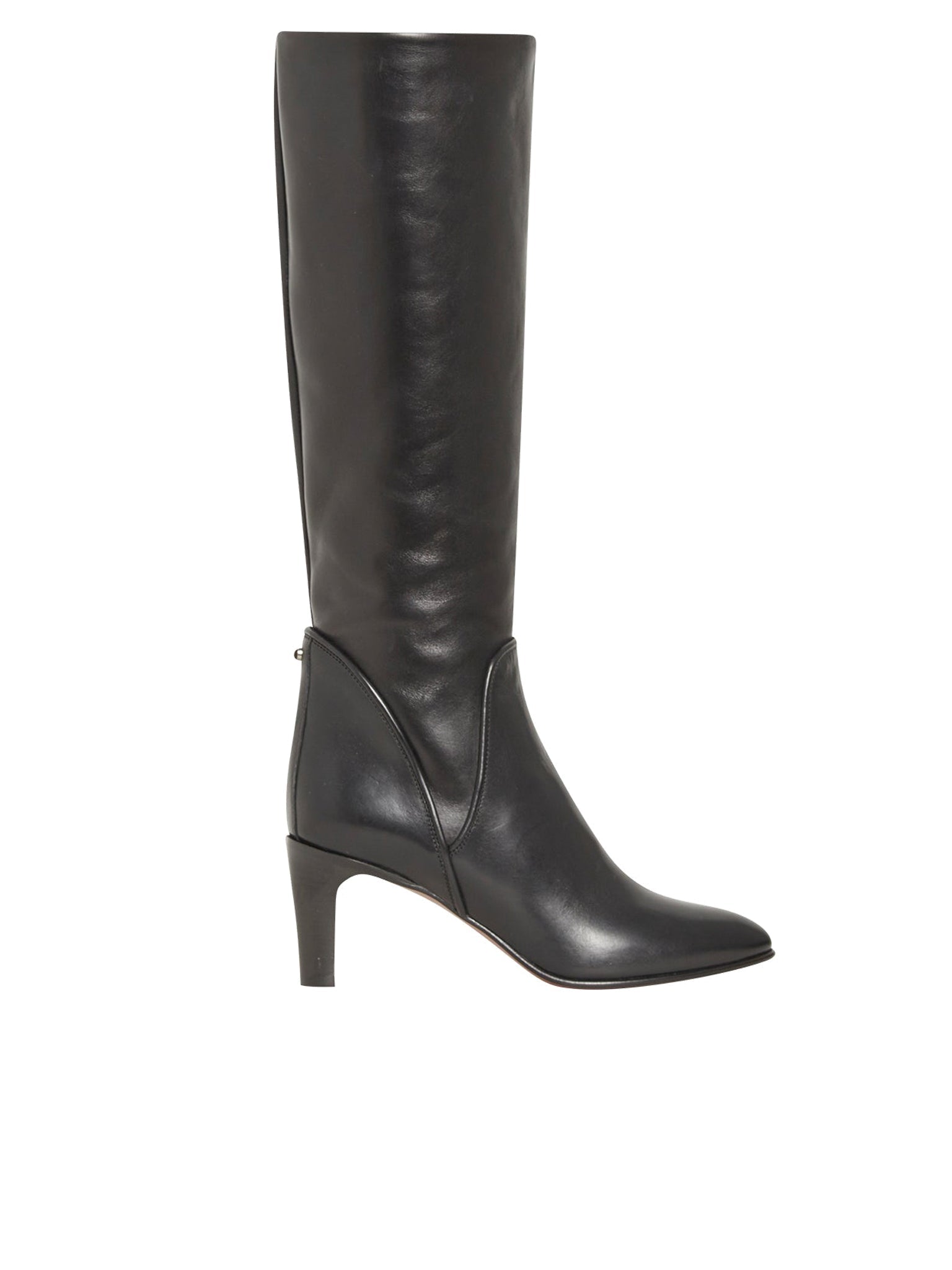 Bottes Piper en cuir souple - Noir