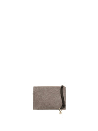Sac pochette Alphabet - Deep Beige