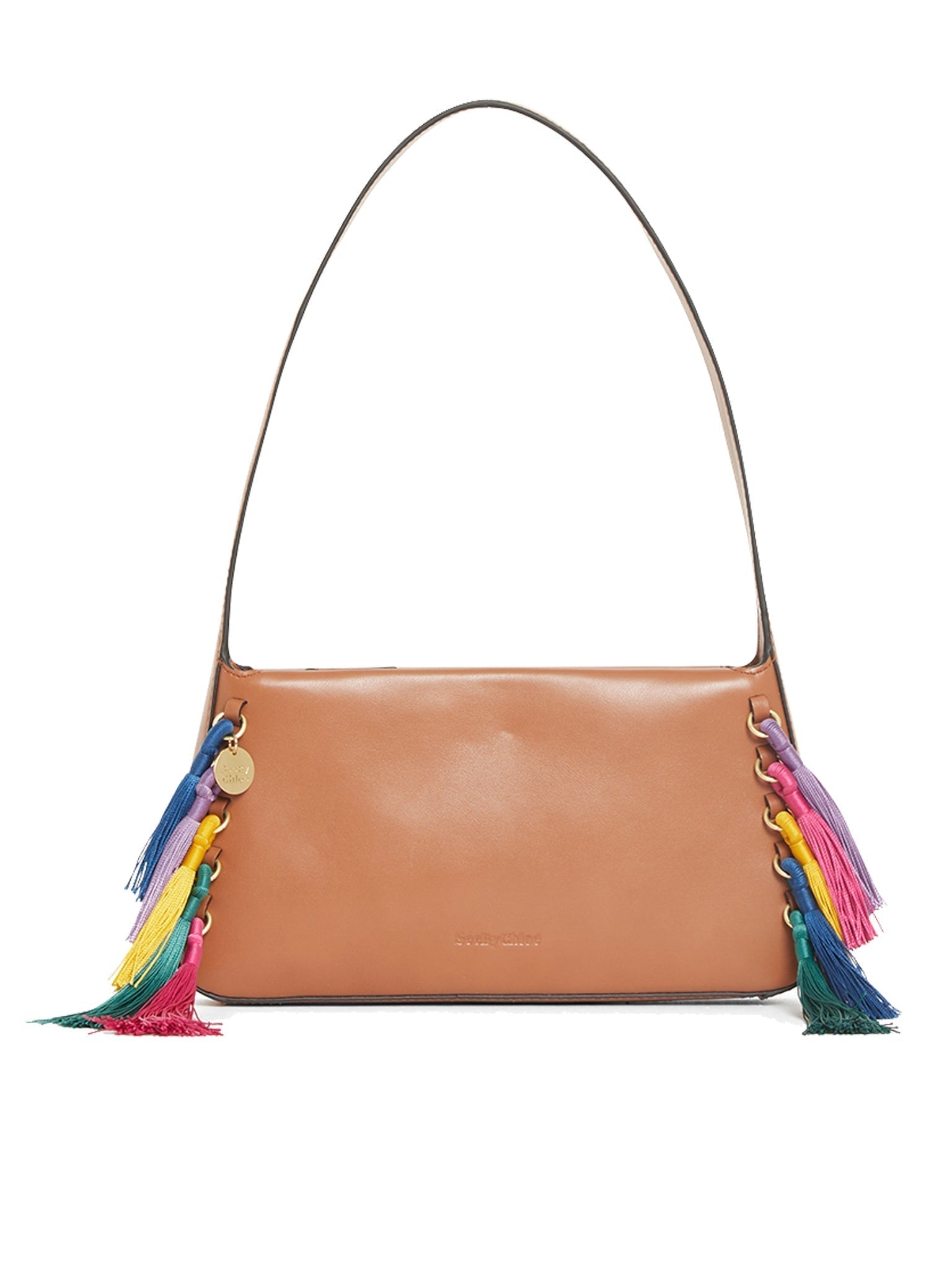 Sac à bandoulière Tilda en cuir - Caramelo