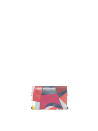 Pochette et sac Mony en cuir - Multicolor Red