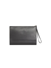 Pochette zippée Chloé Sense en cuir - Black