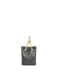 Sac pochette Ortense en cuir - Black