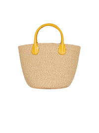 Grand sac panier Palma Chloé x Eres - Miel Foncé