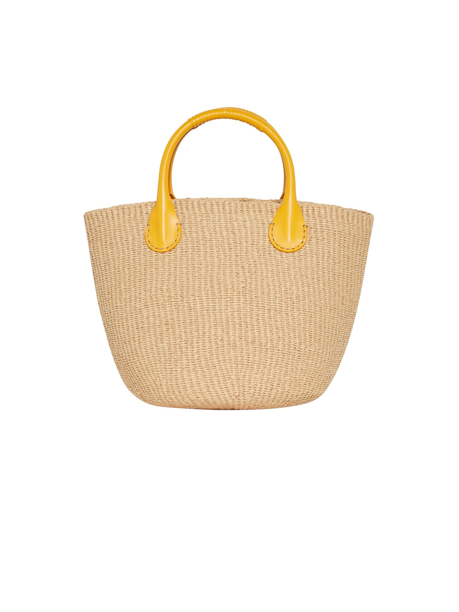 Grand sac panier Palma Chloé x Eres - Miel Foncé