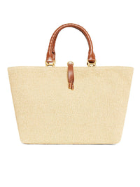 Grand sac Marcie en lin - Tan