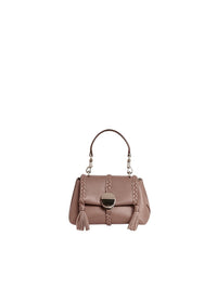 Mini sac souple porté épaule Penelope en cuir - Woodrose