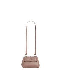 Mini sac souple porté épaule Penelope en cuir - Woodrose