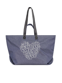 Sac cabas en lin - Un Jean Bleu