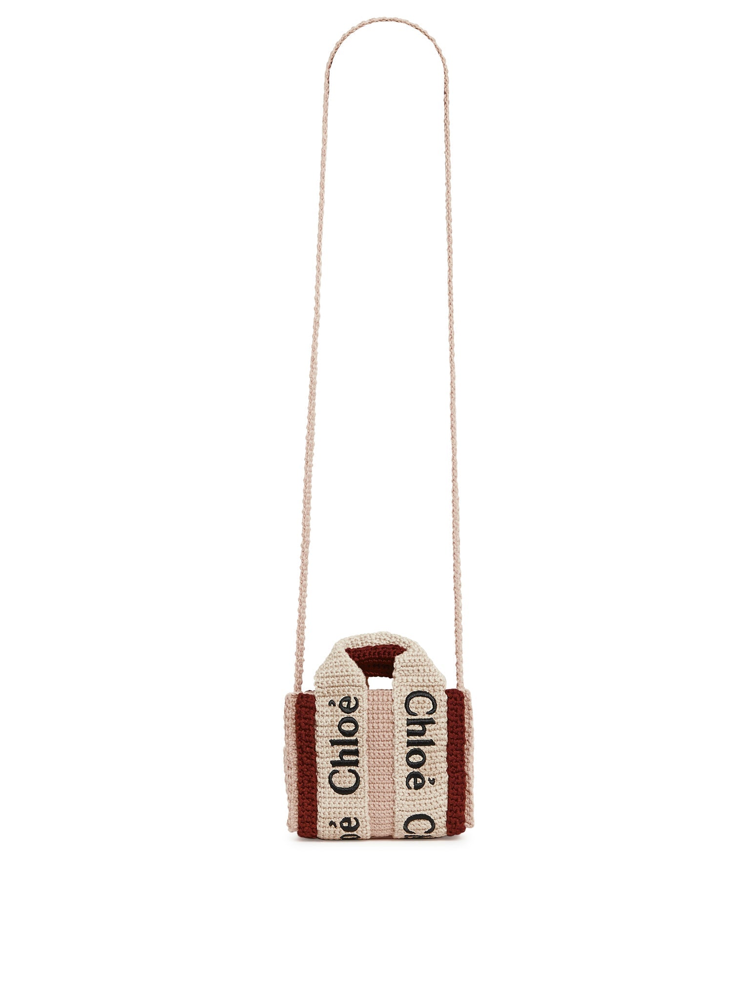 Sac cabas nano Woody - Cement Pink