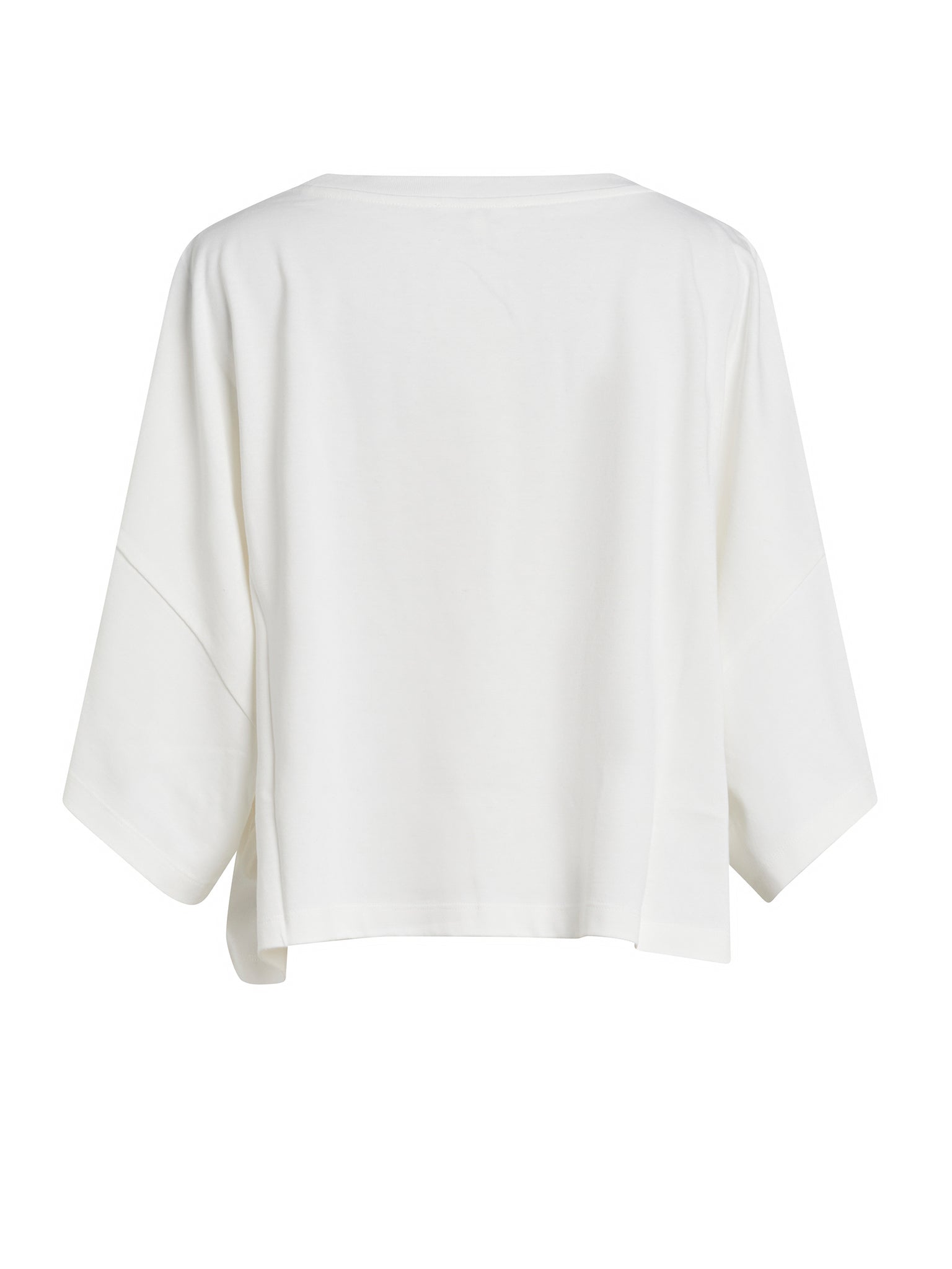 T-shirt court ample - White