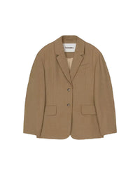 Veste blazer Merrit en laine - Taupe