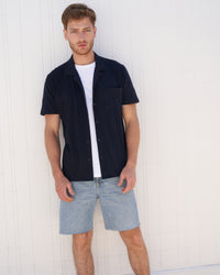 Chemise à manches courtes - Navy