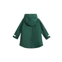 Parka à capuche en coton mélangé - Forest Green