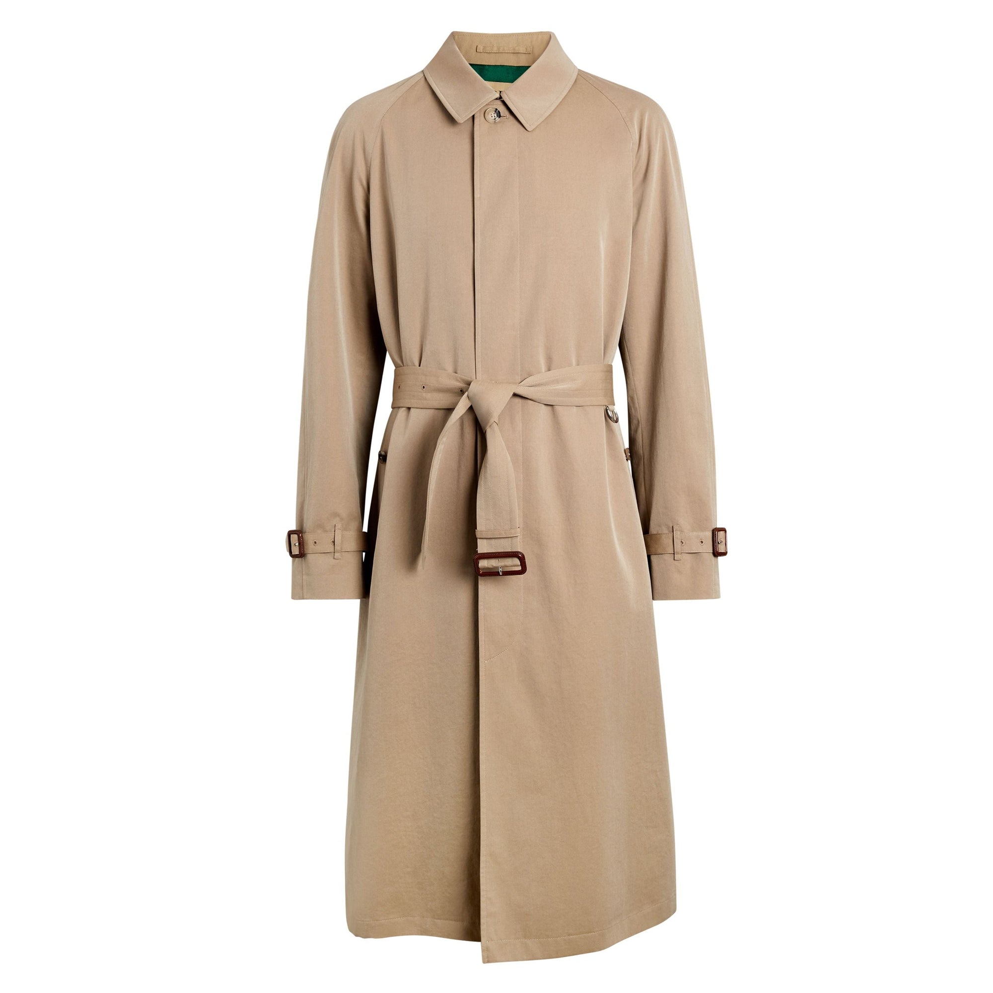 Paletot en gabardine tropicale - Camel