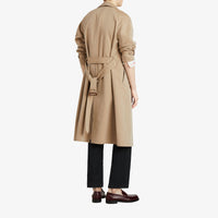 Paletot en gabardine tropicale - Camel
