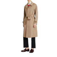 Paletot en gabardine tropicale - Camel