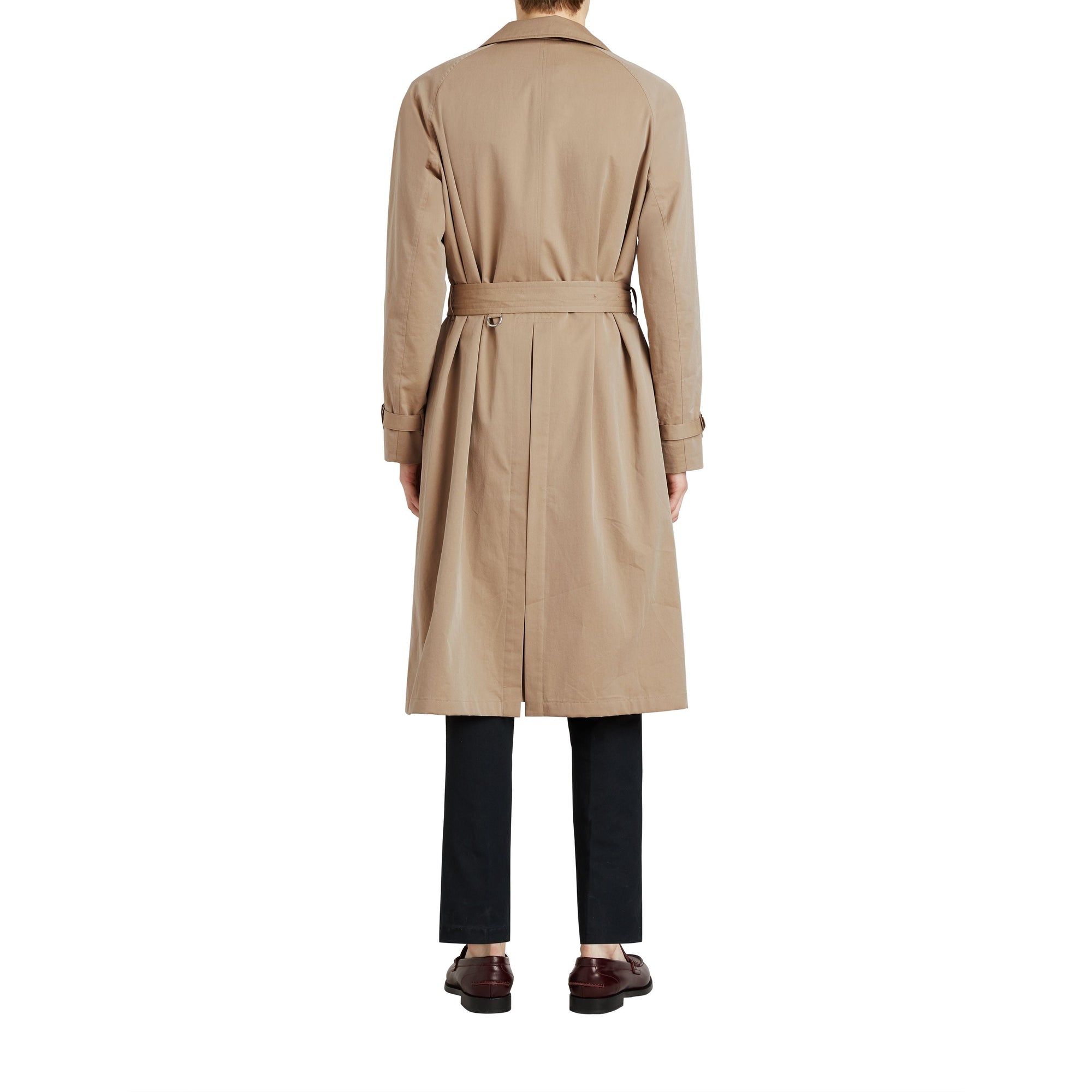 Paletot en gabardine tropicale - Camel