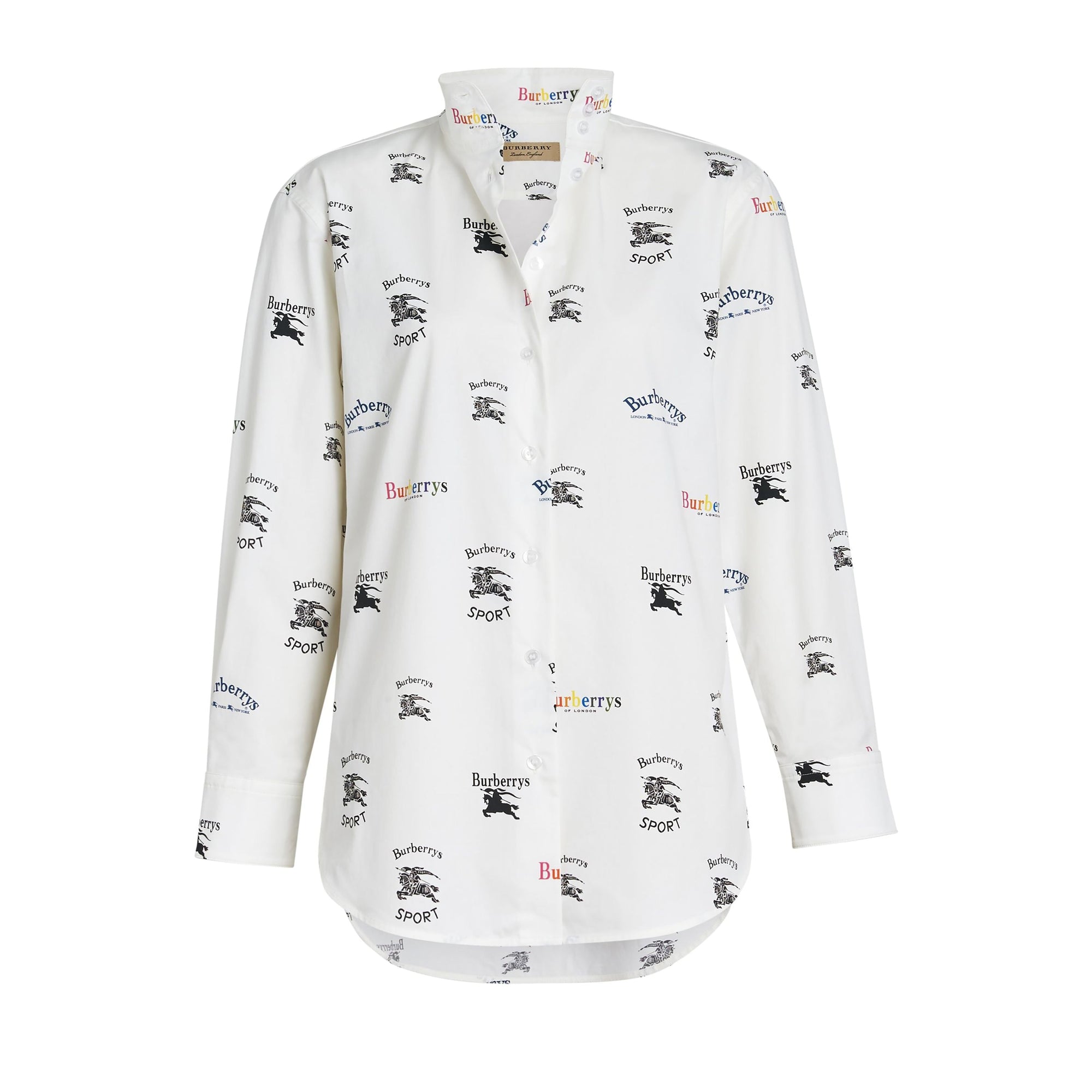 Chemise à triple logo d'archive imprimé - Multicolour Pattern
